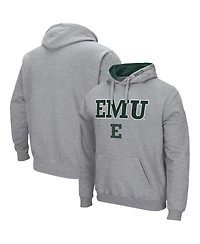 Men's Eastern Michigan Eagles Arch and Logo Pullover Hoodie