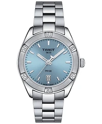 Tissot Women's Pr 100 Lady Sport Stainless Steel Bracelet Watch 36mm