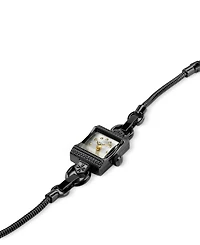 Hamilton American Classic Women's Black Pvd Stainless Steel Bracelet Watch 15mm x 19mm