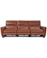 Lexanna -Pc. Leather Sofa with Power Motion Recliners