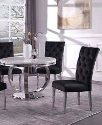 Layla Modern Upholstered Side Chairs