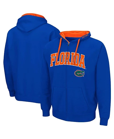 Men's Royal Florida Gators Big and Tall Full-Zip Hoodie