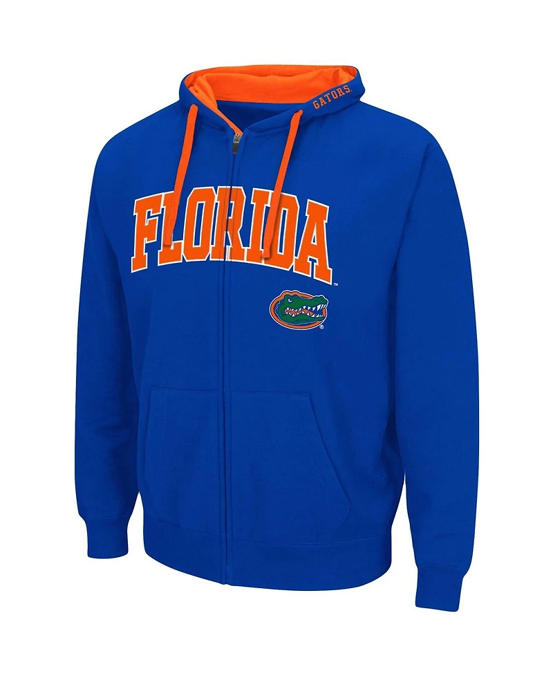 Men's Royal Florida Gators Big and Tall Full-Zip Hoodie