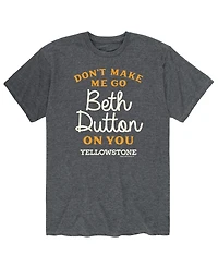 Men's Yellowstone Don't Make Me Go Beth Dutton T-shirt