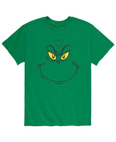 Men's Dr. Seuss The Grinch Face T-shirt