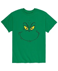 Men's Dr. Seuss The Grinch Face T-shirt