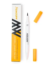 Meloway Super Black Eyeliner & Remover 2-In-1 Liquid Eyeliner With Remover Pen