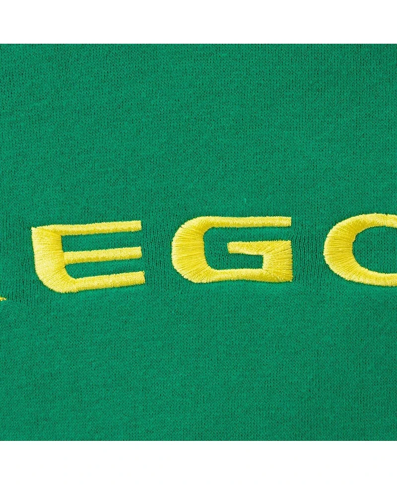 Big Boys Green Oregon Ducks Logo Pullover Hoodie