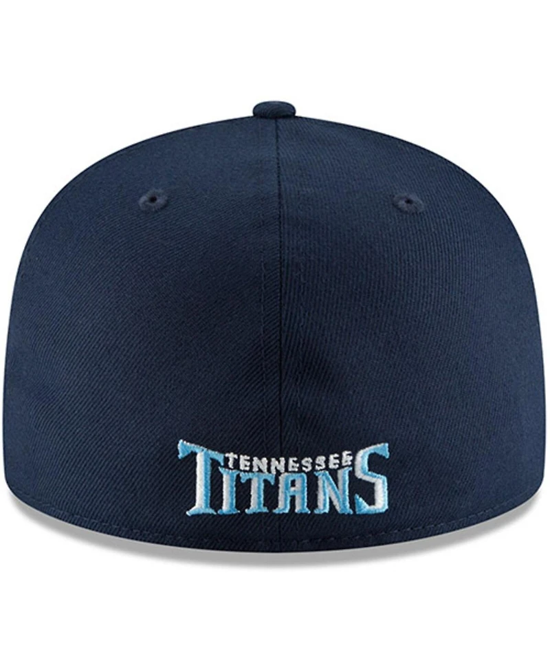 Men's Navy Tennessee Titans Omaha 59FIFTY Hat