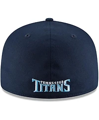 Men's Navy Tennessee Titans Omaha 59FIFTY Hat