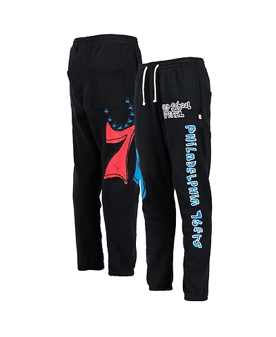 Men's Black Philadelphia 76ers Sweatpants