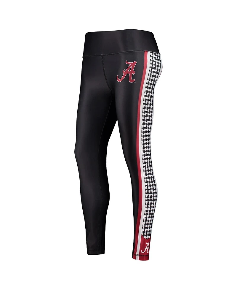 Women's Black Alabama Crimson Tide Dormer Knit Leggings