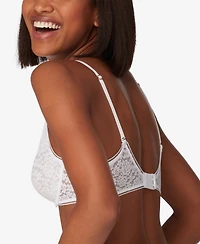 Maidenform Pure Comfort Stretch Lace Demi Underwire Bra DM202C