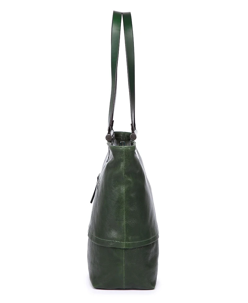 Old Trend Women's Genuine Leather Holly Leaf Tote Bag