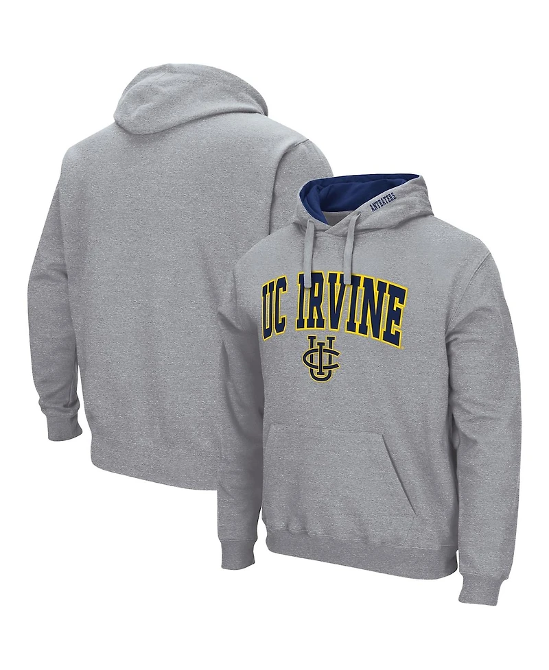 Colosseum Men's Uc Irvine Anteaters Arch and Logo Pullover Hoodie
