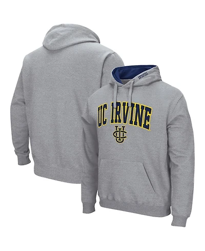Colosseum Men's Uc Irvine Anteaters Arch and Logo Pullover Hoodie