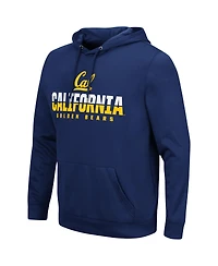 Men's Colosseum Navy Cal Bears Lantern Pullover Hoodie