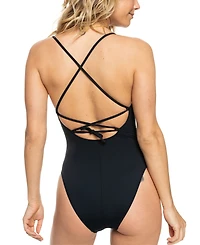 Roxy Juniors' Beach Classics One-Piece Swimsuit