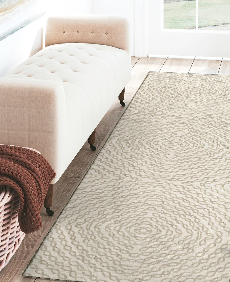 Dalyn Brisbane Washable BR3 2'3" x 7'6" Runner Area Rug