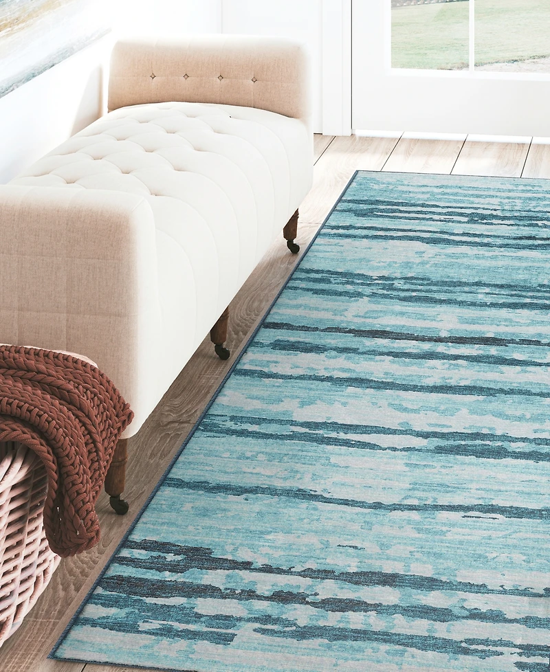 Dalyn Brisbane Washable BR4 2'3" x 7'6" Runner Area Rug