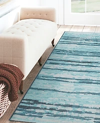 Dalyn Brisbane Washable BR4 2'3" x 7'6" Runner Area Rug