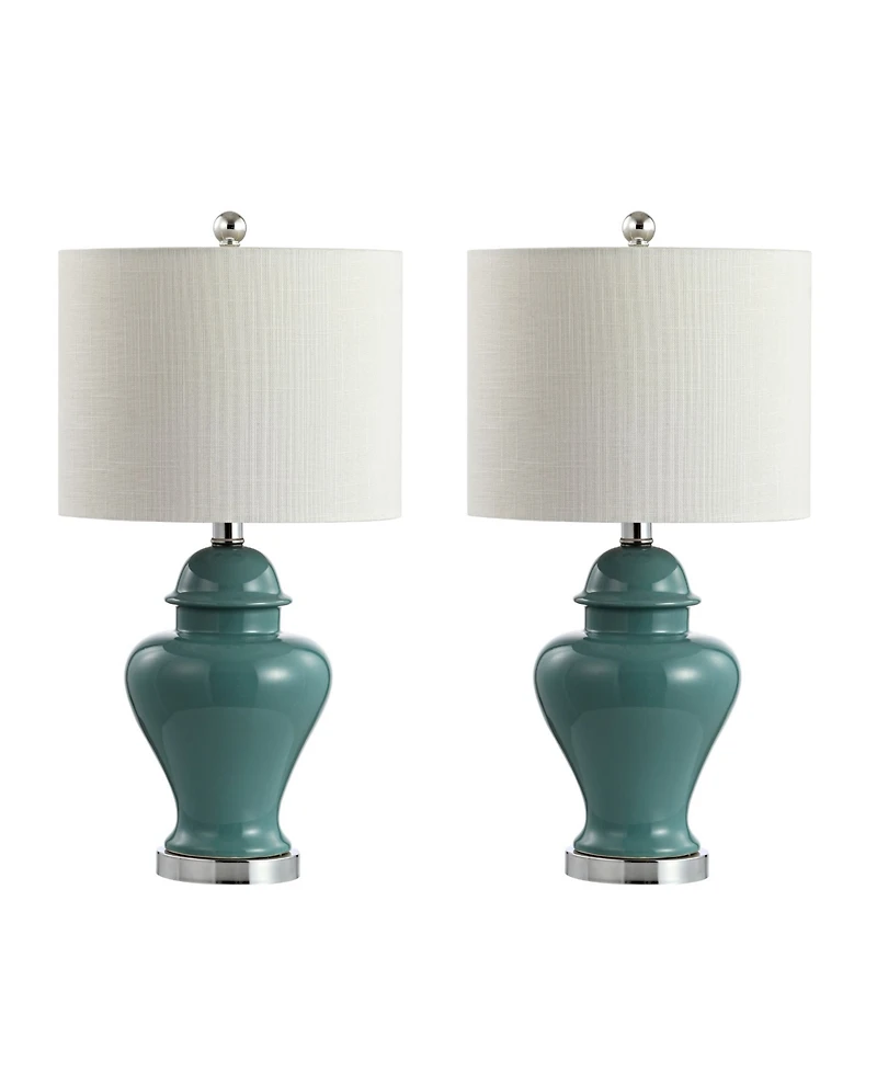 Qin Classic Cottage Led Table Lamp, Set of 2