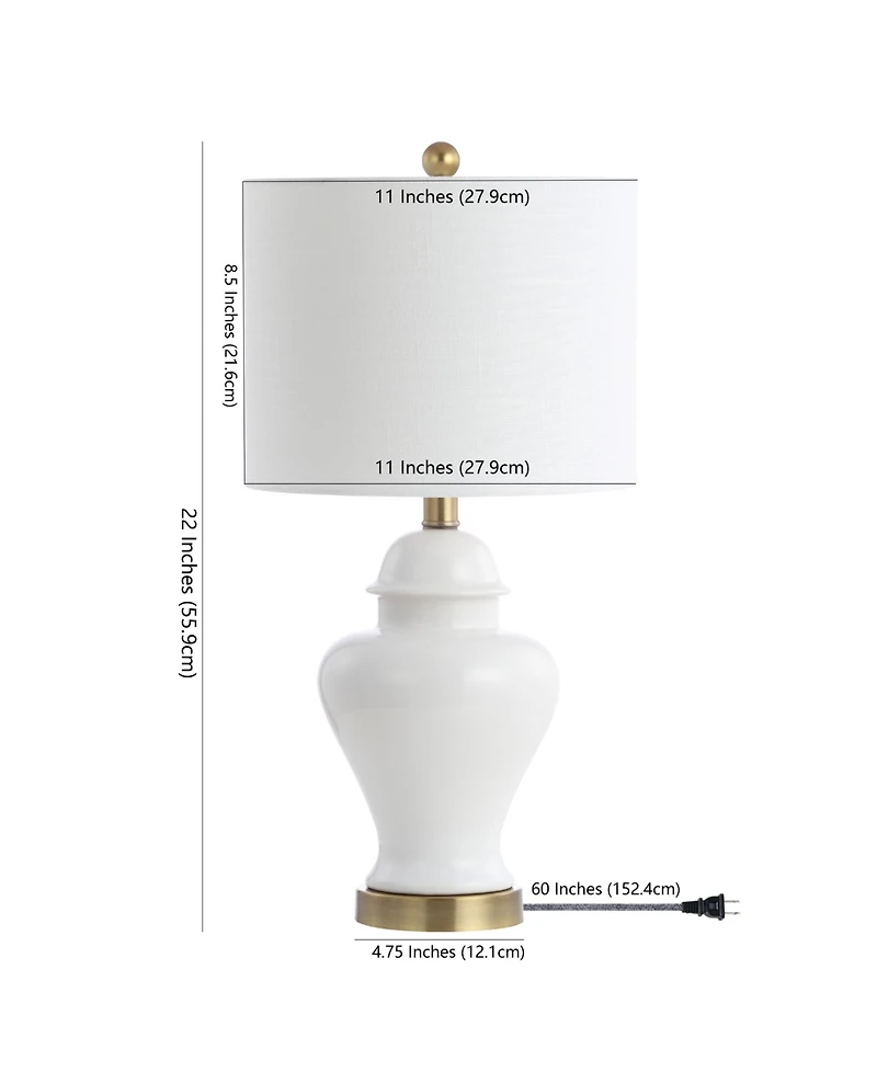 Qin Classic Cottage Led Table Lamp, Set of 2