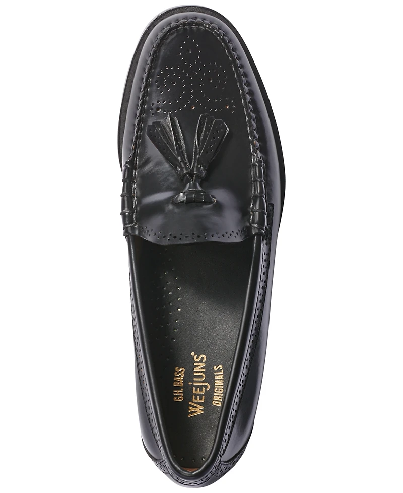 G.h.bass Men's Larkin Leather Tassel Loafers