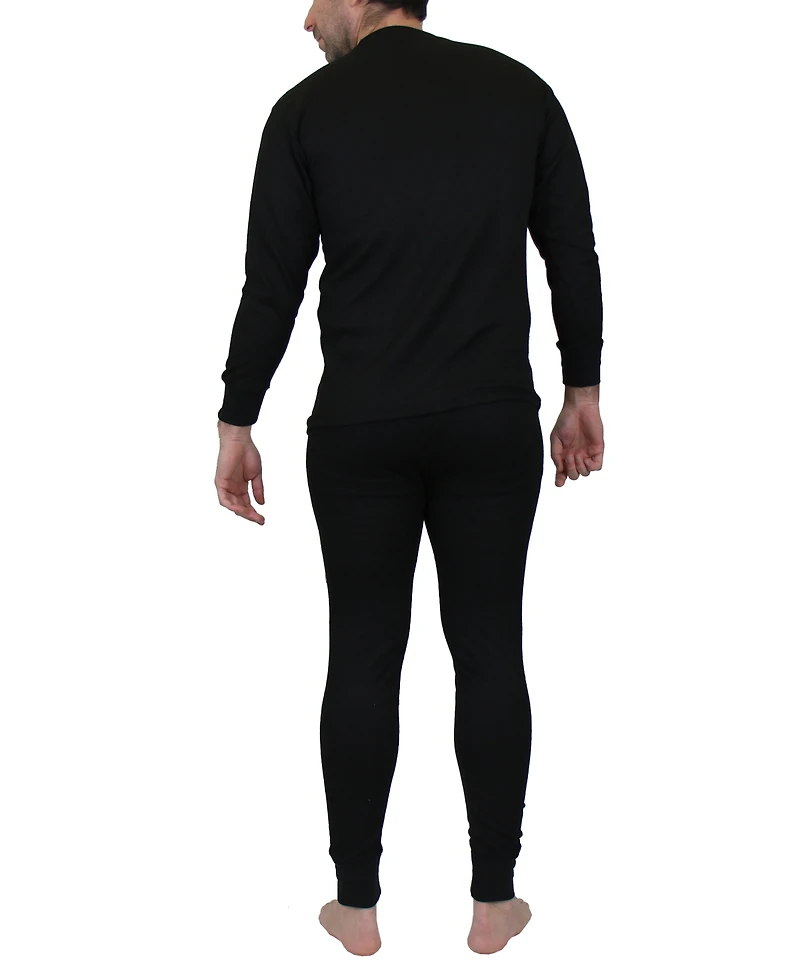 Galaxy By Harvic Men's Winter Thermal Top and Bottom, 4 Piece Set