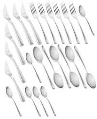 Edera Flatware Set, 24 Piece