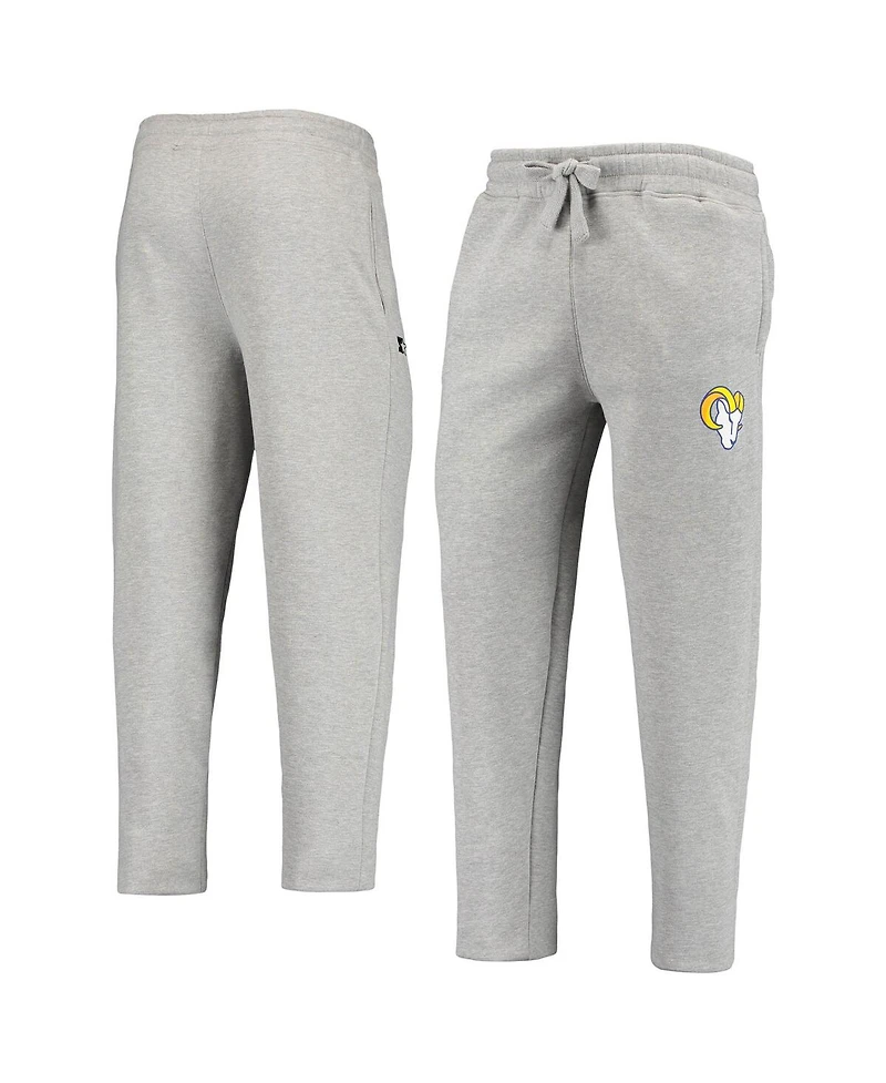 Men's Gray Los Angeles Rams Starter Option Run Sweatpants