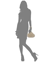 I.n.c. International Concepts Doris Sparkle Mesh Pouch, Exclusively at Macy's