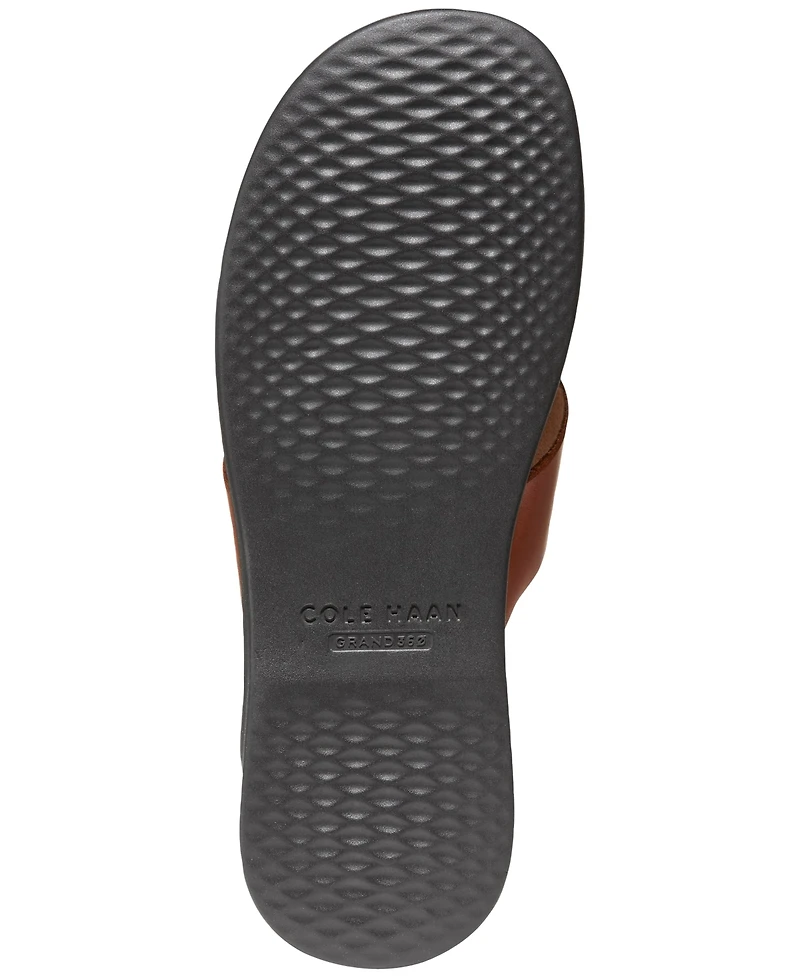 Cole Haan Men's Grand Ambition Crisscross Slide Sandal