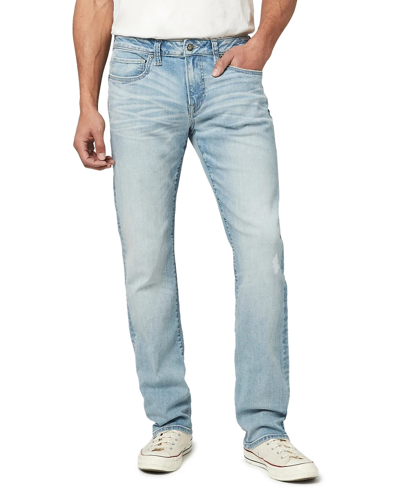 Men's Crinkled Classic Straight Six Jeans