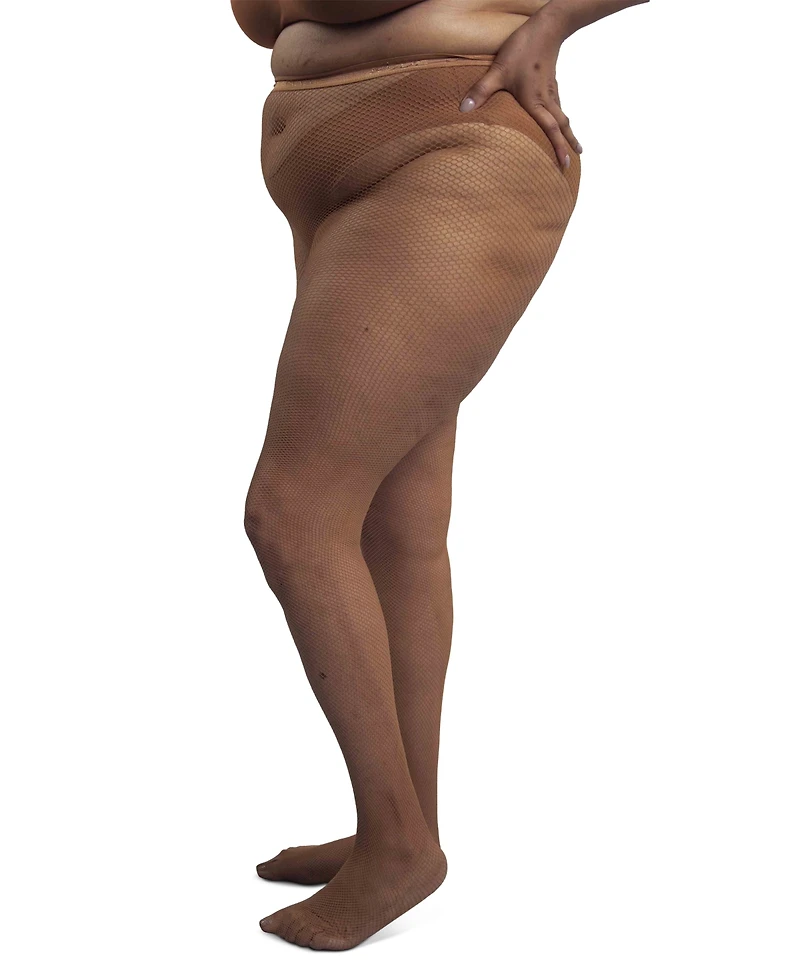 Nude Barre Fishnet Tights