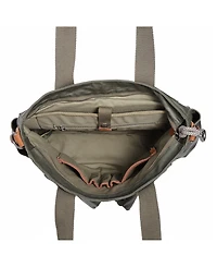 Tsd Brand Urban Light Coated Canvas Tote Bag