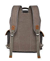 Tsd Brand Mountain Wood Canvas Backpack