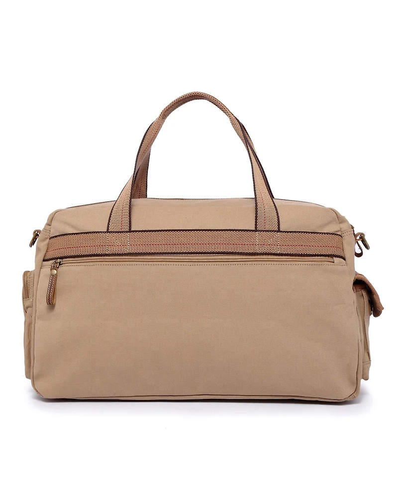 Tsd Brand Turtle Ridge Canvas Duffel Bag
