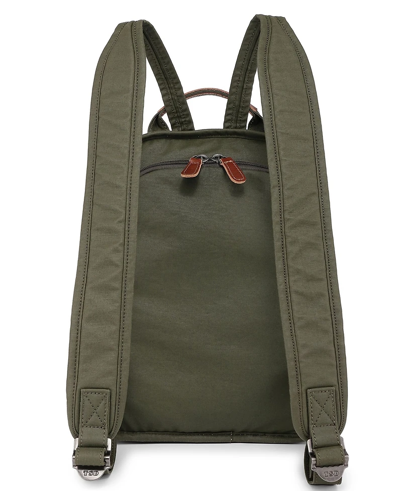 Tsd Brand Turtle Cove Canvas Backpack