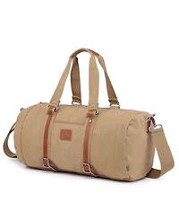 Tsd Brand Forest Canvas Weekender Bag