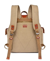 Tsd Brand Hosta Valley Canvas Backpack
