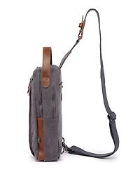 Tsd Brand Madrone Convertible Canvas Sling Bag