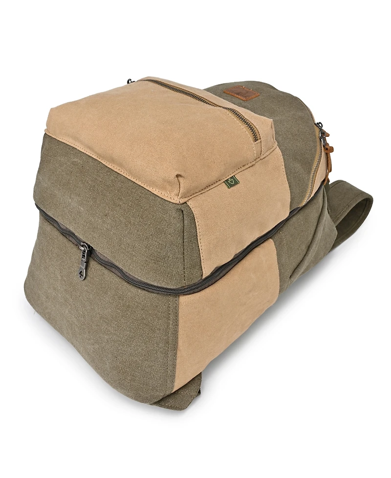 Tsd Brand Trail and Tree Double Canvas Backpack