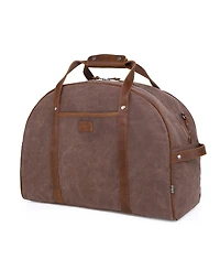 Tsd Brand Stone Creek Waxed Canvas Travel Bag