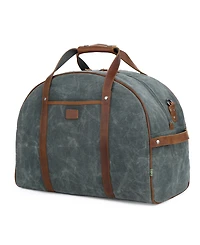Tsd Brand Stone Creek Waxed Canvas Travel Bag