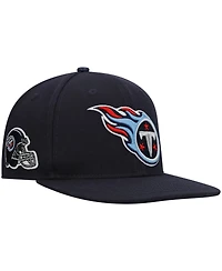 Men's Pro Standard Navy Tennessee Titans Logo Ii Snapback Hat