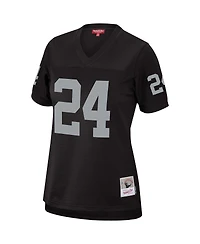 Women's Mitchell & Ness Charles Woodson Black Las Vegas Raiders Legacy Replica Team Jersey