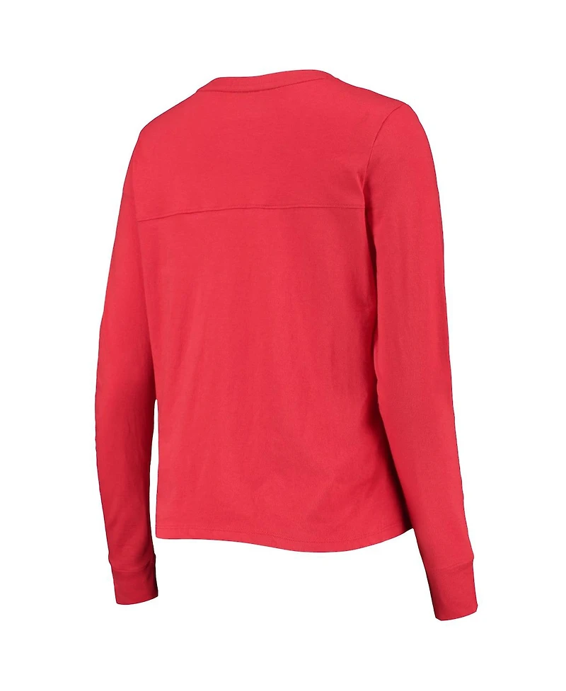 Women's Under Armour Red Cincinnati Bearcats Cincy Long Sleeve T-shirt