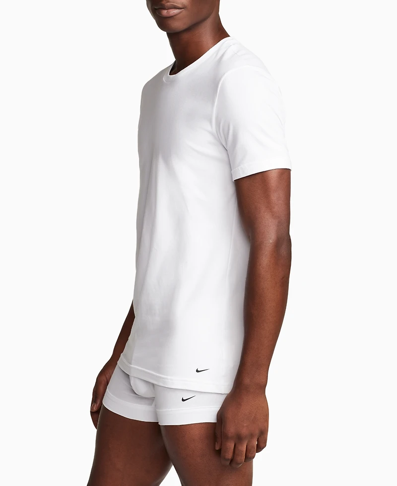 Nike Men's 2-Pack Dri-fit Essential Cotton Stretch Undershirts