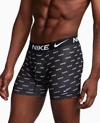 Nike Men's 3-Pack Dri-Fit Essential Micro Boxer Briefs